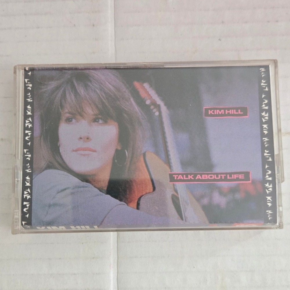 989 Kim Hill Talk About Life Vintage‎ Cassette Tape Made in USA Christian Pop